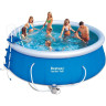 Бассейн BESTWAY FAST SET 457х122см, 13807л, фильтр-насос 3028л/ч, лестница 57289 BW