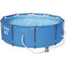 Каркасный бассейн BESTWAY STEEL PRO MAX 56984 305х100см, 6148л, с картриджным фильтром 56984 BW