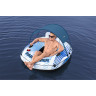Надувной круг-кресло BESTWAY RAPID RIDER 43725 137x137см с ручками и подстаканником, навес, до 100 кг 43725 BW