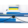 Надувной матрас-остров 389х274см BESTWAY TROPICAL BREEZE с навесом, до 540кг 43105 BW